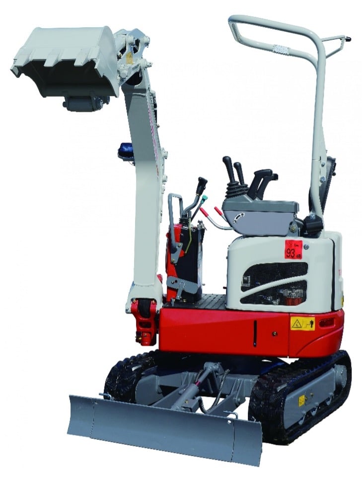 Mini-pelle hydraulique Takeuchi TB210R – Image 2