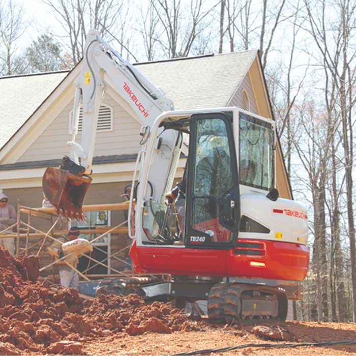 Mini-pelle Takeuchi TB240 – Image 4