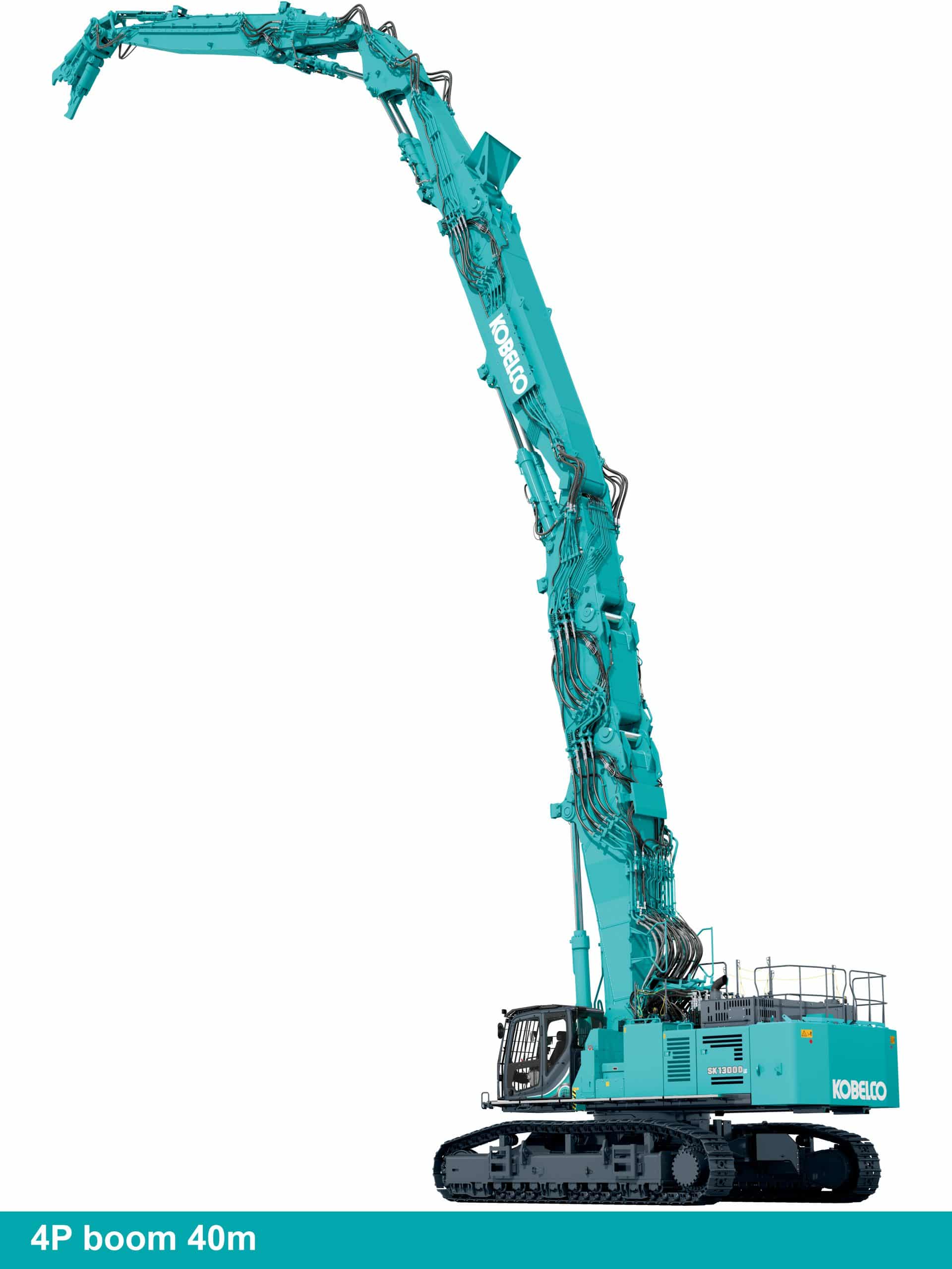 Pelle de démolition a ultra-haute portée Kobelco SK1300DLC-10E – Image 6