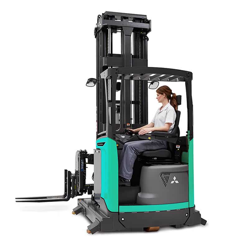 Chariots tri-directionnels pour les allées étroites Mitsubishi THD13-15N3 – Image 3