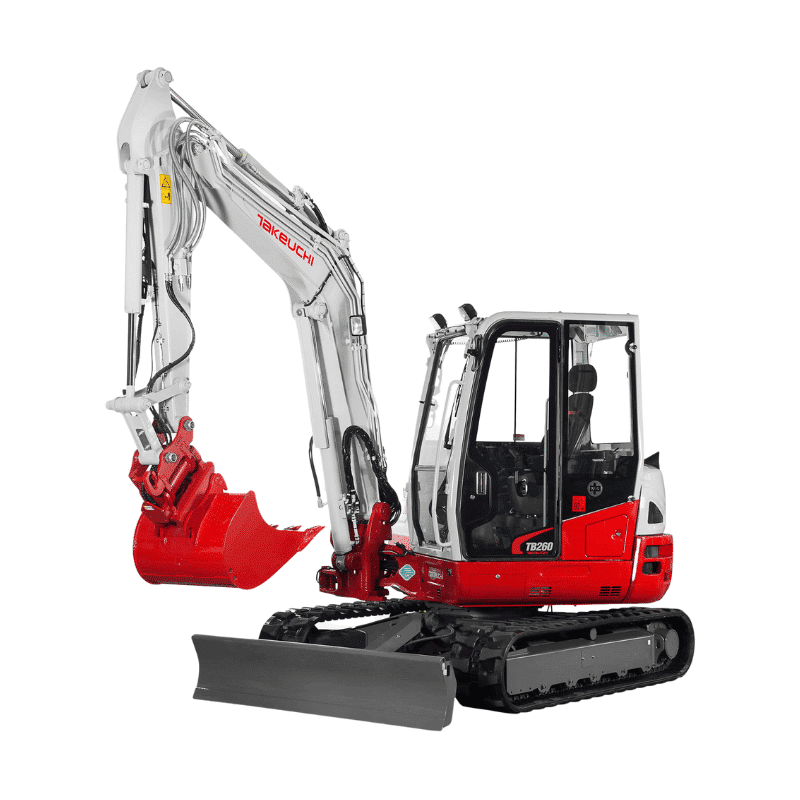 Mini-pelle hydraulique Takeuchi TB260