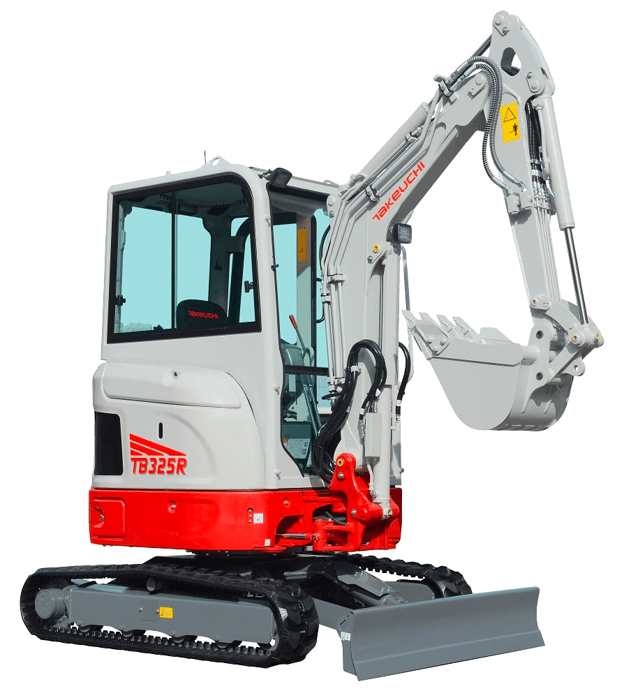 Mini-pelle Takeuchi TB325R – Image 3