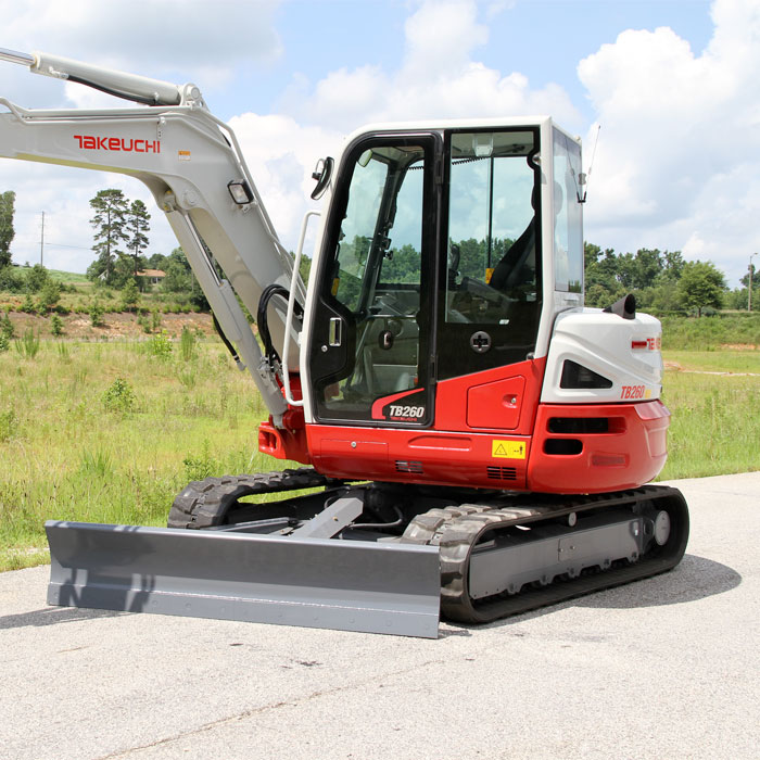 Mini-pelle hydraulique Takeuchi TB260 – Image 2