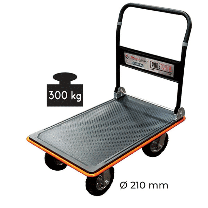 Chariot timon rabattable 150 et 300 kg - CR-1 – Image 3