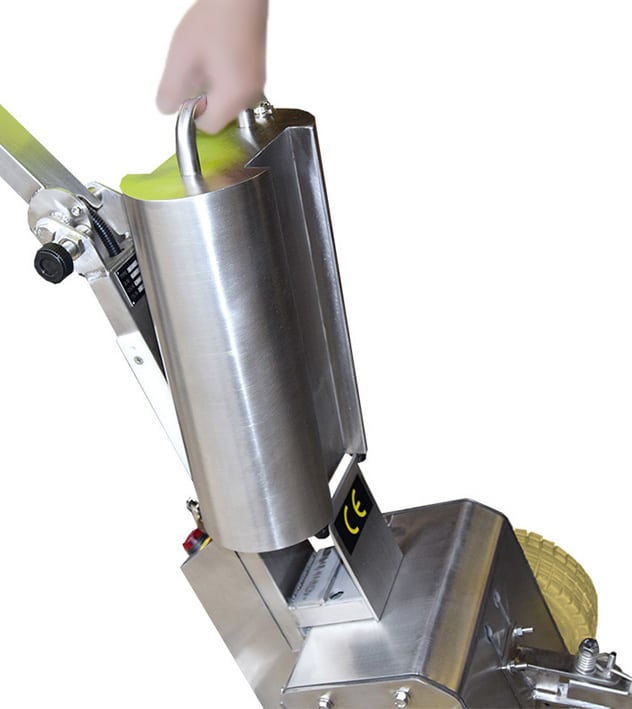 Tracteur tireur / pousseur électrique inox 1000 kg - SK1000N304 – Image 6