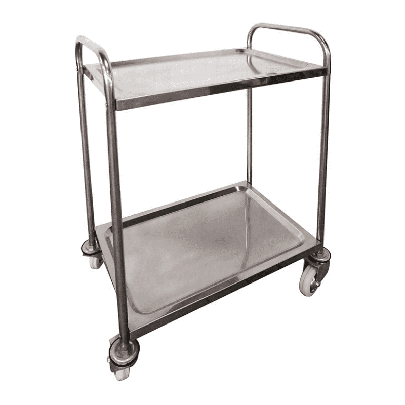 Servante inox 304 100 kg 2 ou 3 plateaux - SVT