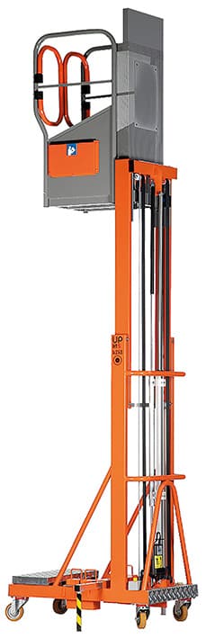 Nacelle semi-électrique aluminium hauteur de travail 5 mètres - UPLIFT5 – Image 2