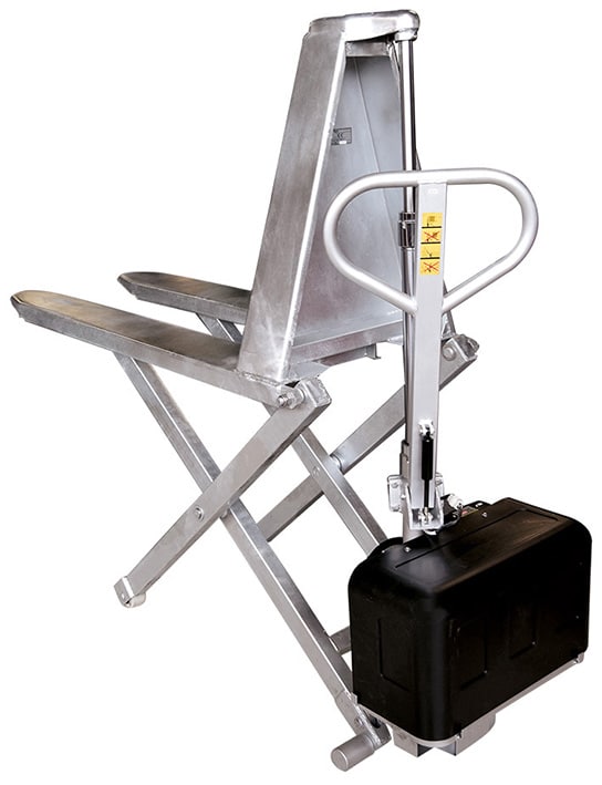 Transpalette électrique haute levée galvanisé 1000 kg - HG540E – Image 3