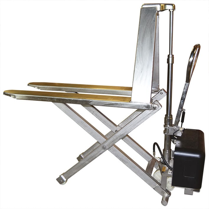 Transpalette électrique haute levée inox - HS E