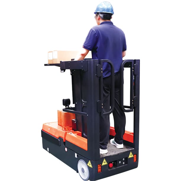 Nacelle stockpicker motorisée hauteur de travail 5000 mm - OPH01E – Image 8